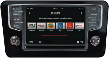 DAB/DAB+ Digital Radio Modul für VW, Skoda, Seat V4 (MQB MIB I/II)